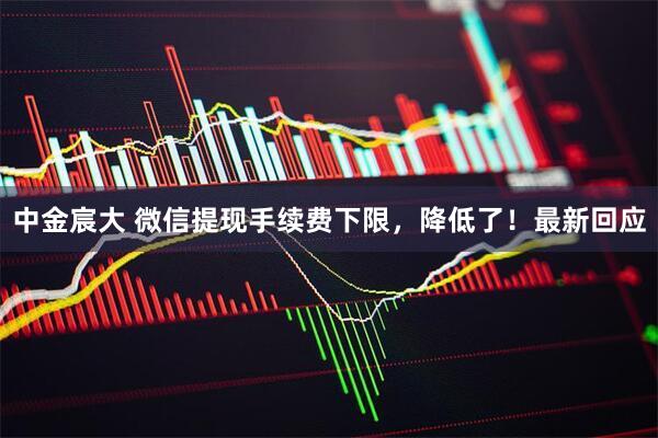 中金宸大 微信提现手续费下限，降低了！最新回应