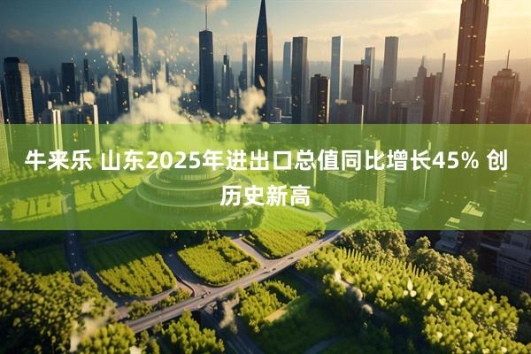牛来乐 山东2025年进出口总值同比增长45% 创历史新高